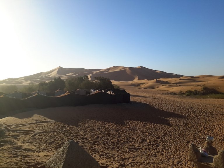 Dunes dansle sud du Maroc pour le 4LDéfi Maroc